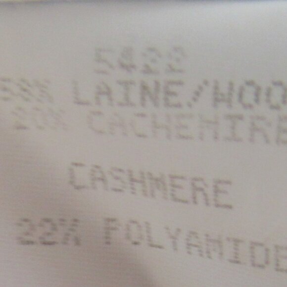 Tradizioni Size 54 L/Tall, Men's Gray Suit Jacket Wool and Cashmere Blend C444-4 - Picture 9 of 10